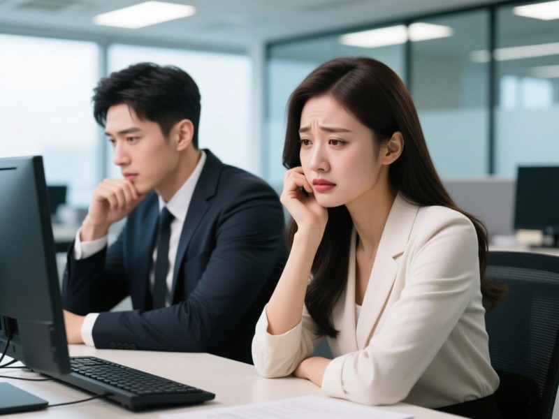 总担心男友移情别恋女同事，内心极度不自信怎么办？