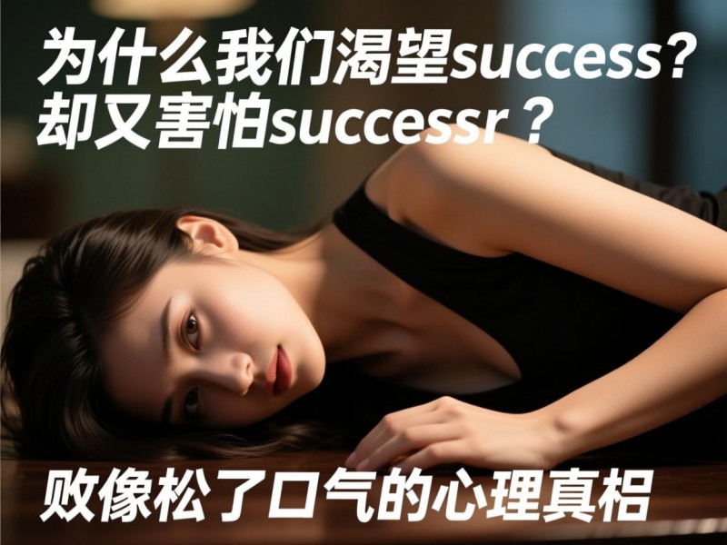 为什么我们渴望成功却又害怕成功？失败像松了口气的心理真相