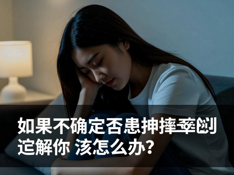 如果不确定是否患抑郁症，该怎么办？